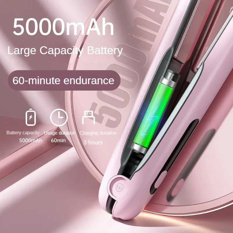 Wireless Hair Straightener Flat Iron Mini 2
