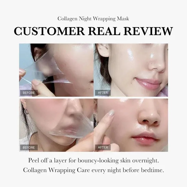 Face Night Mask Collagen Wrapping