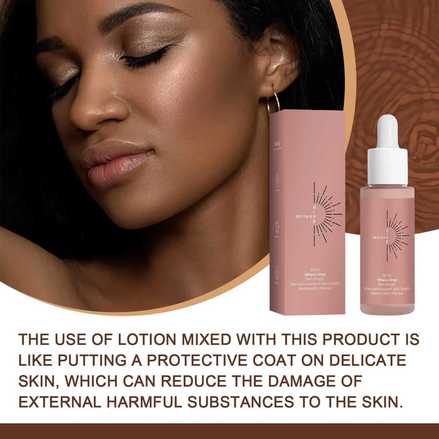 Tanning Face Serum Line Repair