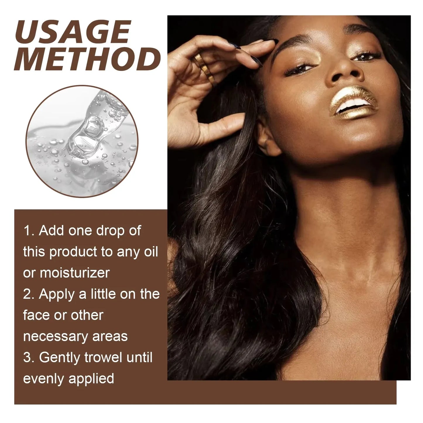 Tanning Face Serum Line Repair