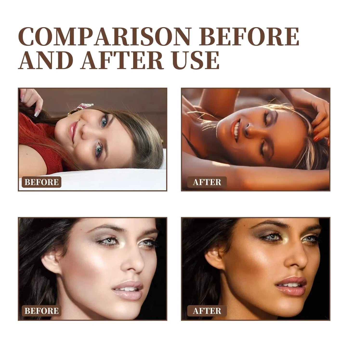 Tanning Face Serum Line Repair