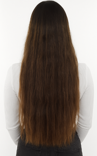 Sarah before using YouthGlamour products